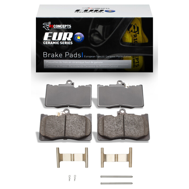 Lexus IS350 Brake Pads - Front - R1 Concepts - Euro Ceramic - `06-`25 Lexus IS350 Brake Pads - Front - R1 Concepts - Euro Ceramic - `06-`25